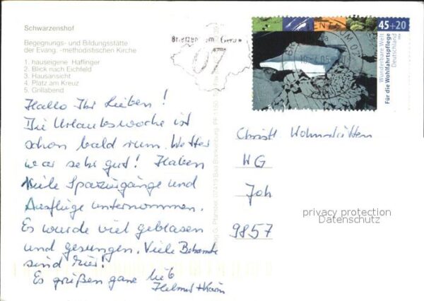 Schwarzenshof Haflinger Eichfeld Hausansicht Platz am – Bild 2