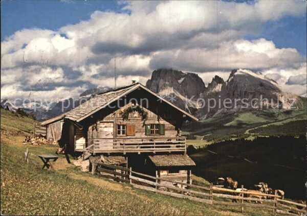 Schlerngebiet Dolomiten Seiseralm Langkofelgruppe