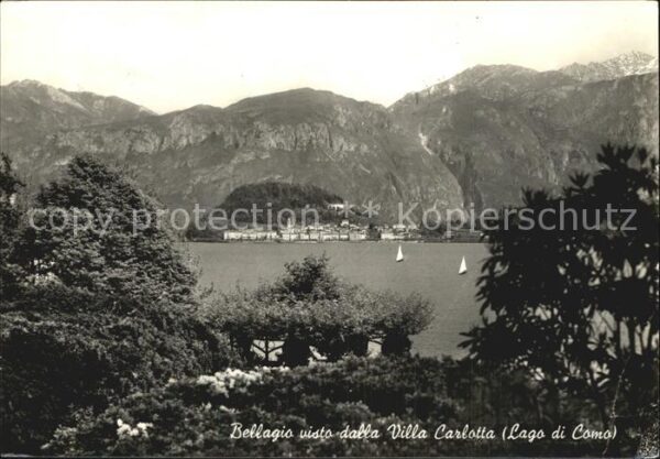 Bellagio Lago di Como Visto dalla Villa Carlotta