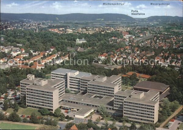 Bad Oeynhausen Rehaklinik Atrium Cafe Fliegeraufnahme
