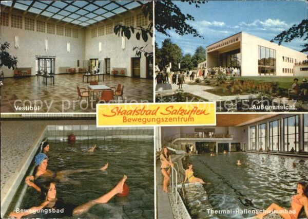 Bad Salzuflen Vestibül Staatsbad Eingang Bewegungsbad