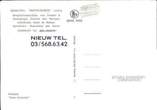 Zandvliet Feestzaal Oude Kalverstal – Bild 2