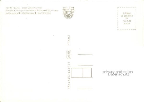Horni Plana Namesti Rodny dum Adalberta Stiftera Pl – Bild 2