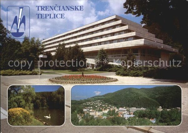 Trencianske Teplice Liecebny dom Krym Kupelny park Pohlad n
