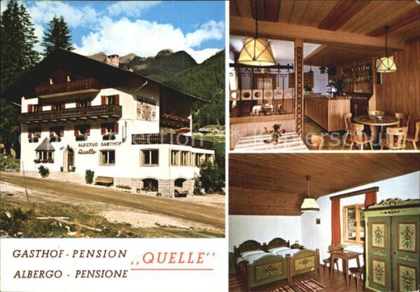 St Magdalena Gsies Gasthof Pension Quelle Gastraum Gästezi