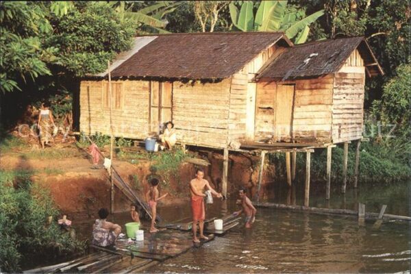 Indonesien Familienmotiv