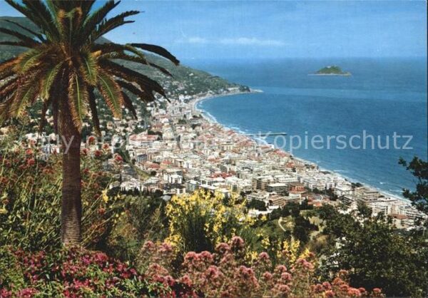 ALASSIO Savona Liguria IT Panorama da ponente