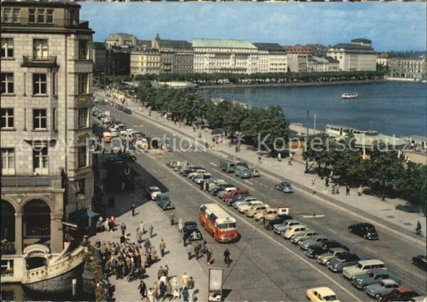 Hamburg Jungfernstieg und Binnenalster