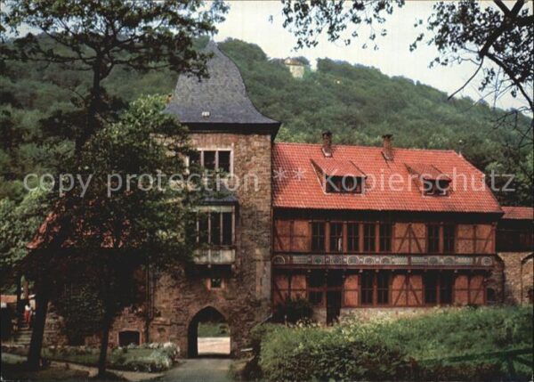 Wesergebirge Torturm der Schaumburg Amtshaus und Weh