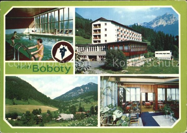 Mala Fatra Kryta plavaren Hotel Boboty vpravo Dier