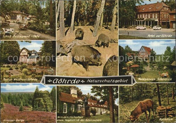 Goehrde Schloss Restaurant Cafe Pension Wildhau