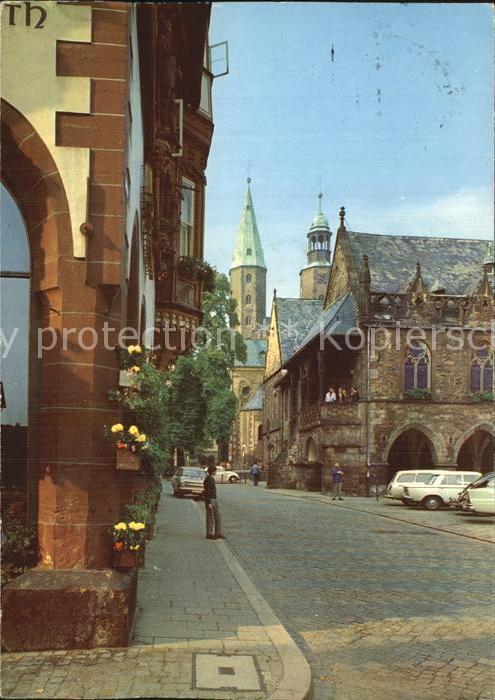 Goslar Rathaus und Marktkirche