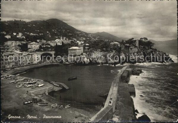 Genova Genua Liguria Nervi Panorama