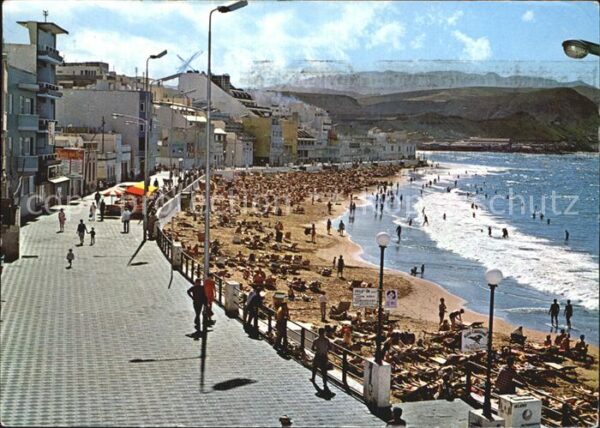 Las Palmas Gran Canaria Playa de la Canteras