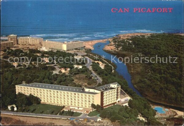 Can Picafort Mallorca Fliegeraufnahme
