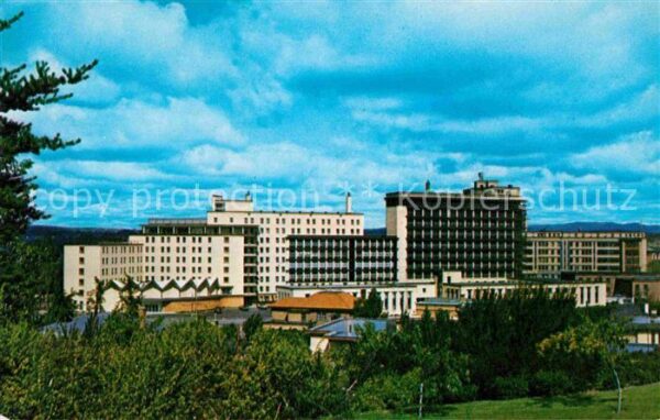 Chicoutimi Hotel Dieu St Vallier Facade du cote su
