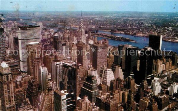 New York City Empire State Building PanAm Bldg Chrysl