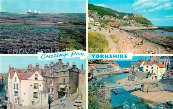Yorkshire Humber Fylingdales Robin Hoods Bay Runswick Ba