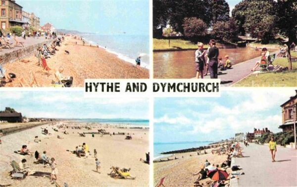 Hythe Kent West Parade Beach Hithe The Royal Milit
