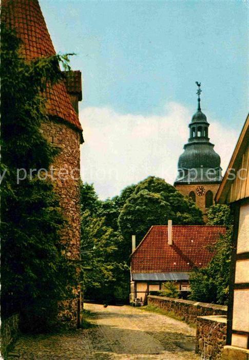 Bad Salzuflen Turmstrasse mit Katzenturm