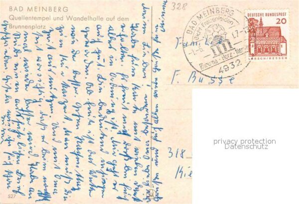 Bad Meinberg Quellentempel und Wandelhalle Brunnenpl – Bild 2