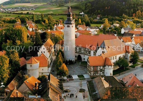 Tauberbischofsheim Kurmainzsches Schloss Fliegeraufnahme