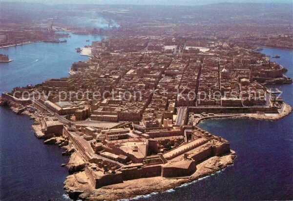 Valletta Malta Fliegeraufnahme