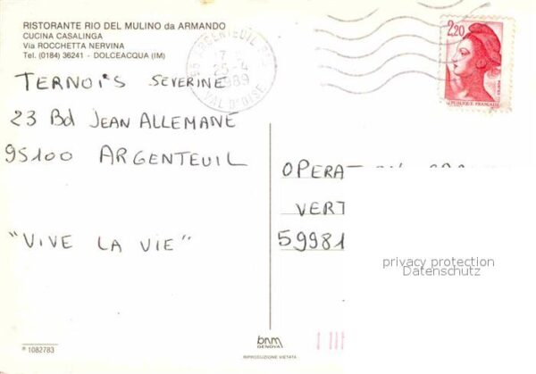 Dolceacqua Ristorante Rio del Mulino da Armando – Bild 2