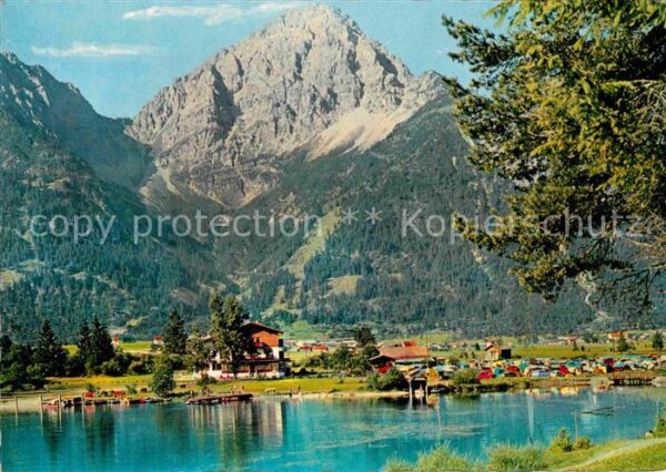 Heiterwang Heiterwanger See mit Hotel Fischer Camp
