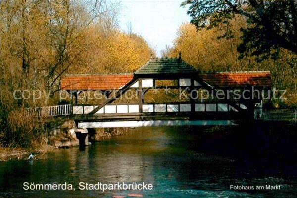 Soemmerda Stadtpark Brücke
