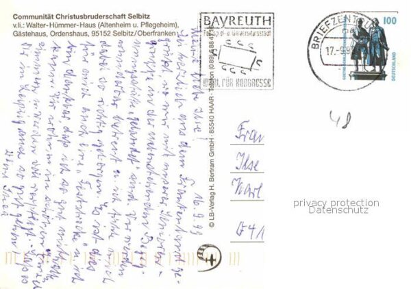 Selbitz Oberfranken Communität Christusbruderschaft Selbitz – Bild 2