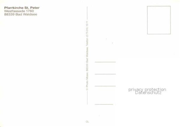 Bad Waldsee Pfarrkirche St Peter – Bild 2