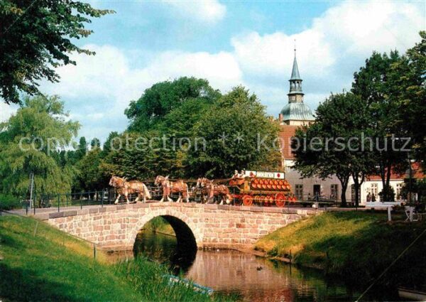 Friedrichstadt Eider Holsten Bierwagen Brücke