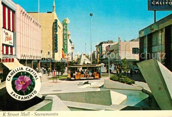 Sacramento California K Street Mall