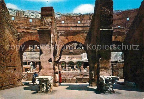 Roma Rom Colosseo Ingresso Imperiale