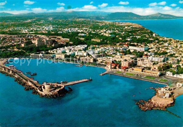 Rhodes Rhodos Greece Fliegeraufnahme