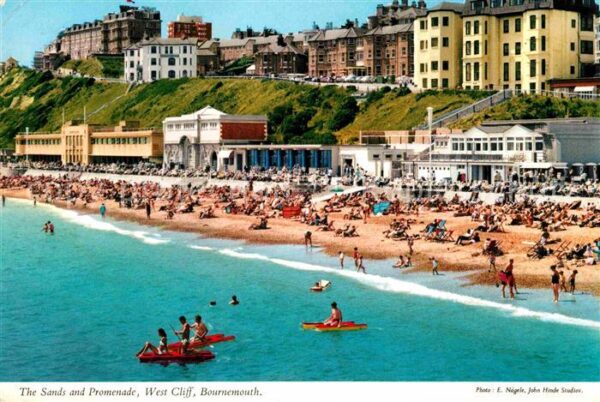 Bournemouth The Sands and Promenade West Cliff