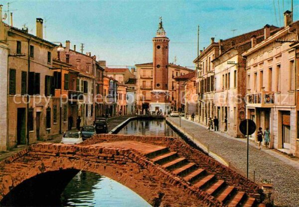 Comacchio Via Cavour e Ponte di Pasqualone