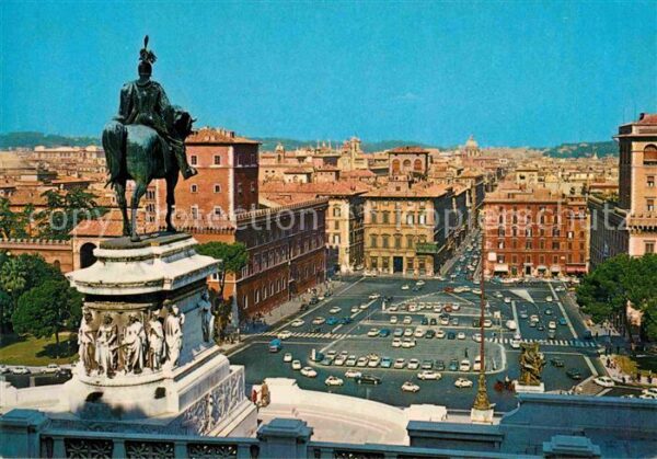 Roma Rom Piazza Venezia dall Altare della Patria