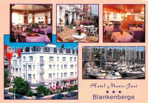 Blankenberge Hotel Marie Jose Gasträume Terrasse Haf
