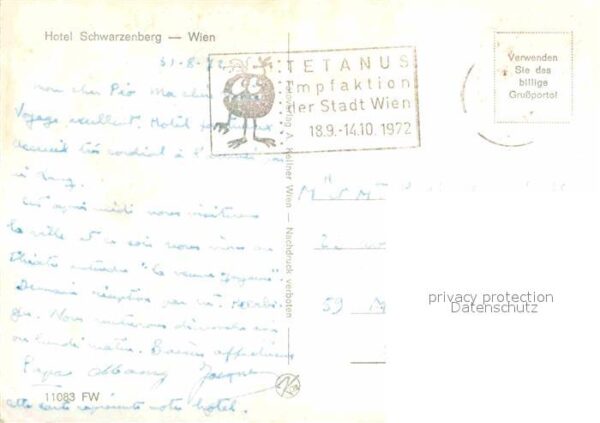 Wien Hotel Schwarzenberg – Bild 2