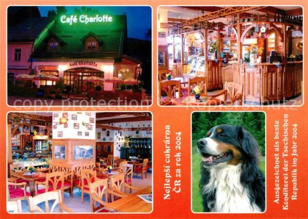 Zelezna Ruda Markt Eisenstein Cafe Charlotte Gastraum Theke