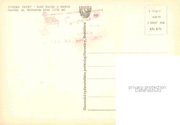 Vysoke Tatry Hotel Encian na Skalnatom plese – Bild 2