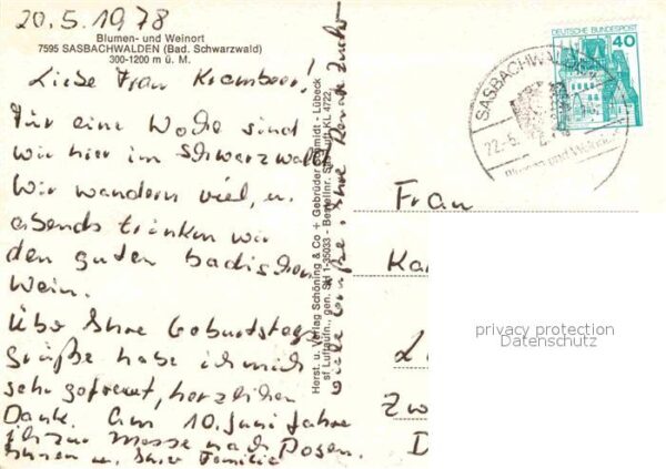 Sasbachwalden Fliegeraufnahme – Bild 2