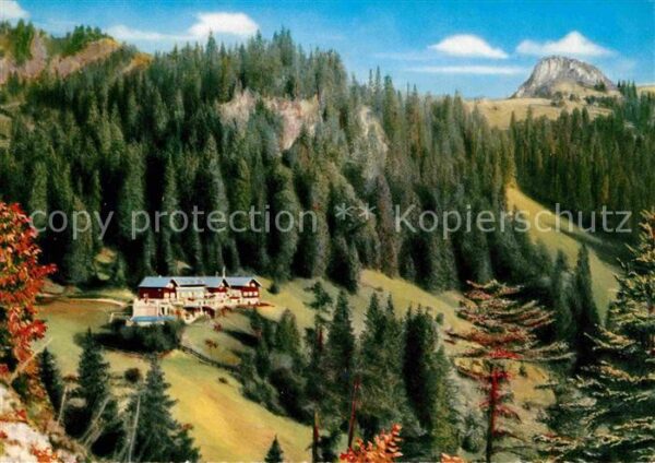 Lenggries Berggasthof Cafe Bayernhütte