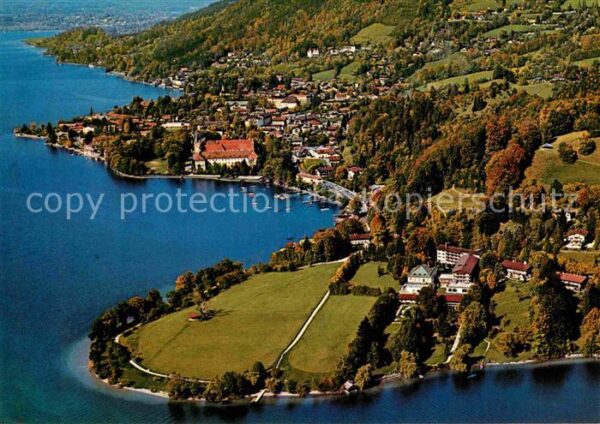 Tegernsee Sanatorium Seeheim Fliegeraufnahme