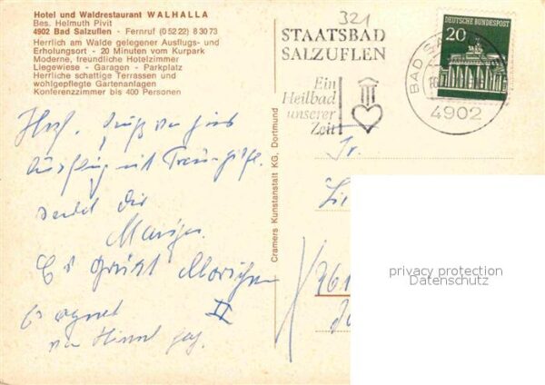 Bad Salzuflen Hotel Waldrestaurant Walhalla – Bild 2