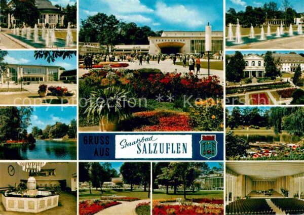 Bad Salzuflen Staatsbad Wasserspiele Park Konzerthall