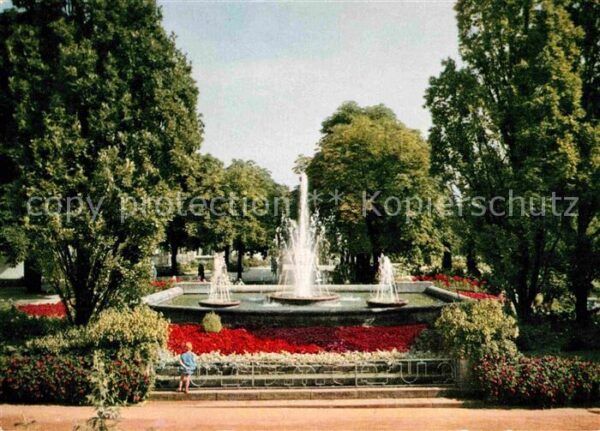 Bad Salzuflen Wasserspiele im Kurpark