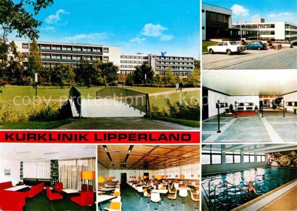 Bad Salzuflen Kurklinik Lipperland Aufenthaltsraum Sp